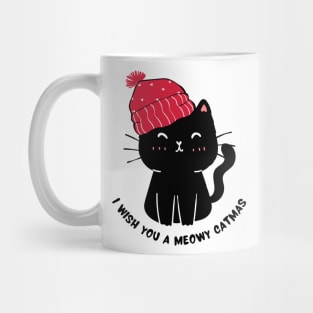 I Wish You a Meowy Catmas Mug